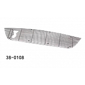 Paramount Automotive Grille Insert - Polished Aluminum 4 Millimeter Horizontal Style - 380108