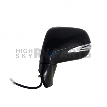 K-Source Exterior Mirror Electric Rectangular Black Single - 70164T-1