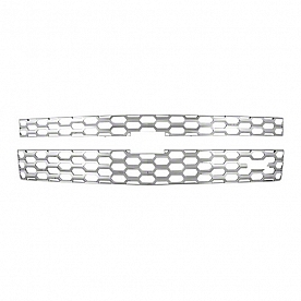 Bully Truck Grille Insert - Chrome Plated ABS Plastic - GI124L