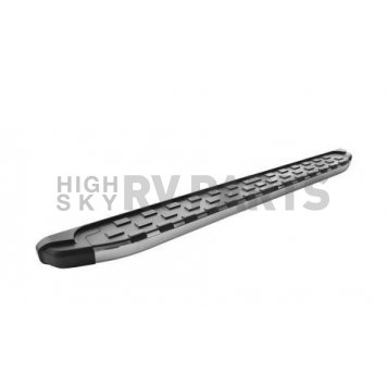 Romik USA Running Board Silver Aluminum Stationary - 59014418-1