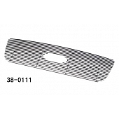 Paramount Automotive Grille Insert - Polished Aluminum 4 Millimeter Horizontal Style - 380111
