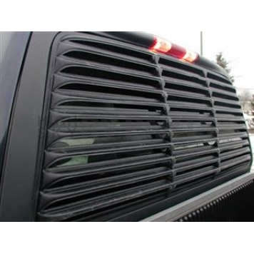 Astra/Hammond Window Louver Rear Window ABS Plastic Black - 6061