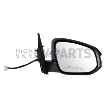 K-Source Exterior Mirror Electric OEM Black Single - 70171T