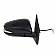 K-Source Exterior Mirror Electric OEM Black Single - 70173T