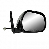 K-Source Exterior Mirror Electric Rectangular Black Single - 70175T