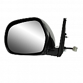 K-Source Exterior Mirror Electric Rectangular Black Single - 70176T