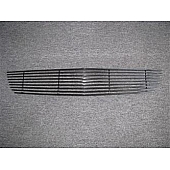 Street Scene Grille Insert - Horizontal Bar Aluminum Black Powder Coated - 95085693