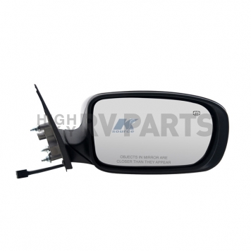 K-Source Exterior Mirror Power OEM Black Single - 60603C