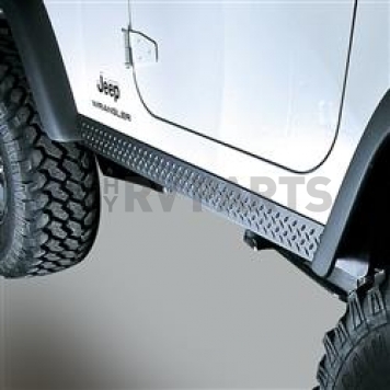 Rugged Ridge Rocker Panel Molding - Thermoplastic Black Set of 2 - 1165005