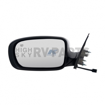 K-Source Exterior Mirror Power OEM Black Single - 60604C