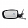 K-Source Exterior Mirror Power OEM Black Single - 60604C