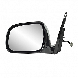 K-Source Exterior Mirror Electric Rectangular Black Single - 70180T