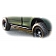 N-Fab Nerf Bar - Truck Wheel to Wheel Black Gloss Powder Coated Steel Round - F0976RC
