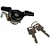 Help! By Dorman Tailgate Lock - Manual Natural Steel Black - 77101