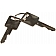Help! By Dorman Tailgate Lock - Manual Natural Steel Black - 77101