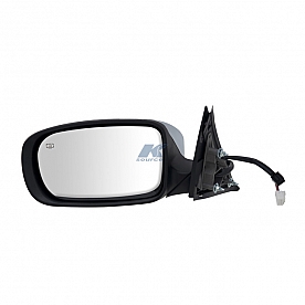 K-Source Exterior Mirror Power OEM Black Single - 60606C