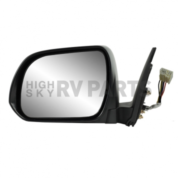 K-Source Exterior Mirror Electric Rectangular Black Single - 70182T