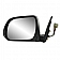 K-Source Exterior Mirror Electric Rectangular Black Single - 70182T