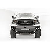 Fab Fours Bumper Vengeance 1-Piece Design Steel Black - TT07-D4451-1