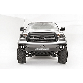Fab Fours Bumper Vengeance 1-Piece Design Steel Black - TT07-D4451-1