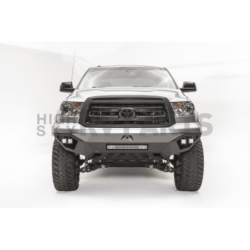 Fab Fours Bumper Vengeance 1-Piece Design Steel Black - TT07-D4451-1