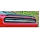 GT Styling Tail Light Center Panel Cover - Solid Smoke Composilite - GT4163