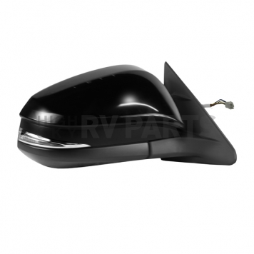 K-Source Exterior Mirror Electric OEM Black Single - 70183T-1