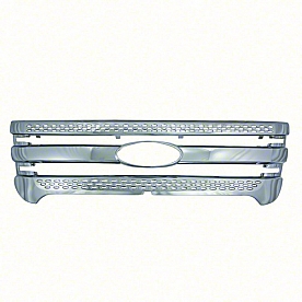 Bully Truck Grille Insert - Chrome Plated ABS Plastic - GI91