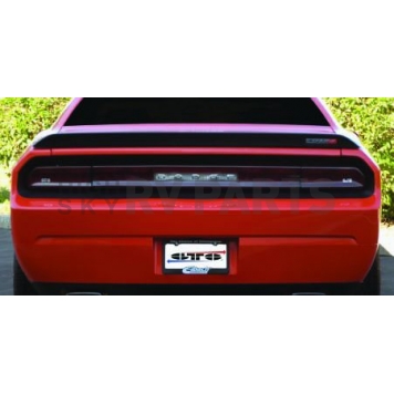 GT Styling Tail Light Center Panel Cover - Solid Black Plastic - GT4163KS