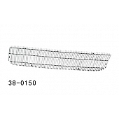 Paramount Automotive Grille Insert - Polished Aluminum 4 Millimeter Vertical Style - 380150