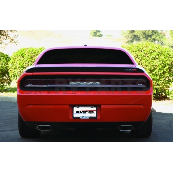GT Styling Tail Light Center Panel Cover - Solid Smoke Composilite - GT4164-2