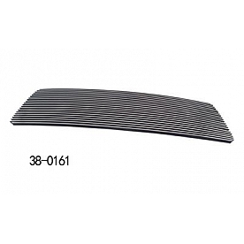 Paramount Automotive Grille Insert - Polished Aluminum 4 Millimeter Horizontal Style - 380161