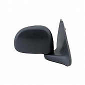 K-Source Exterior Mirror Manual OEM Black Single - 61035F
