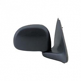 K-Source Exterior Mirror Manual OEM Black Single - 61035F