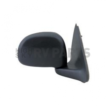 K-Source Exterior Mirror Manual OEM Black Single - 61035F