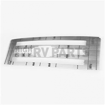 Paramount Automotive Grille Insert - Polished Aluminum 4 Millimeter Horizontal Style - 380243