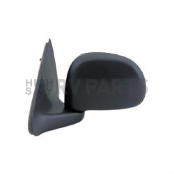 K-Source Exterior Mirror Manual OEM Black Single - 61036F