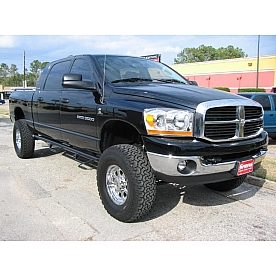 N-Fab Nerf Bar - Truck Wheel to Wheel Black Gloss Powder Coated Steel Round - D06110CC
