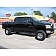 N-Fab Nerf Bar - Truck Wheel to Wheel Black Gloss Powder Coated Steel Round - D06110CC