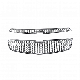 Coast To Coast Grille Insert - Chrome Plated ABS Plastic - GI437