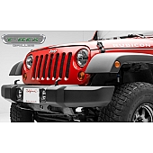 T-Rex Truck Products Grille Insert - Mesh Rectangular Black Powder Coated Steel - 46482
