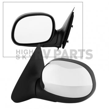 Xtune Exterior Mirror Power Rectangular Single - 9934858