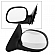 Xtune Exterior Mirror Power Rectangular Single - 9934858