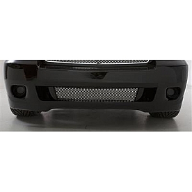 Street Scene Bumper Grille Insert Mesh Chrome Plated Silver Steel - 95078168