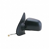 K-Source Exterior Mirror Electric OEM Black Single - 61042F