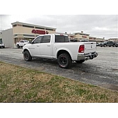 N-Fab Nerf Bar - Truck Wheel to Wheel Black Matte Textured Powder Coated Steel Round - D0994CC6TX