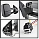 Xtune Exterior Towing Mirror Manual Rectangular Single - 9925009