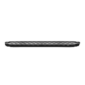 Romik USA Running Board Black Anodized Aluminum Stationary - 51730419