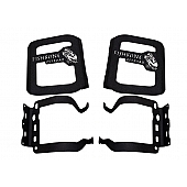 Fishbone Offroad Tail Light Guard Steel And Aluminum Flat With Fishbone Logo Set Of 2 - FB21119