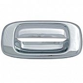 Coast To Coast Tailgate Handle Cover - Chrome Plated ABS Plastic Silver - TGH65201